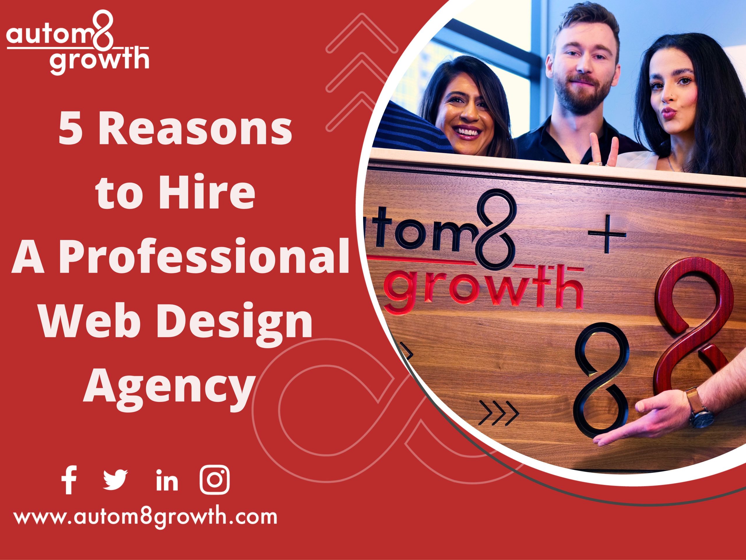 5 Reasons To Hire A Professional Web Design Agency
